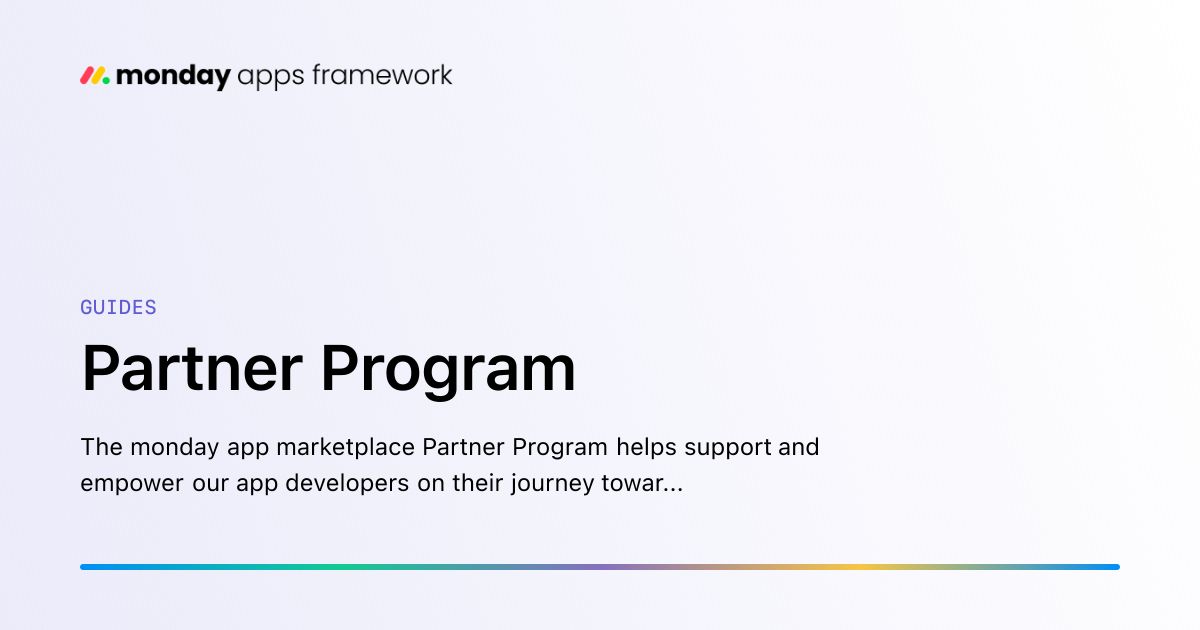 Partner Program Documentation image