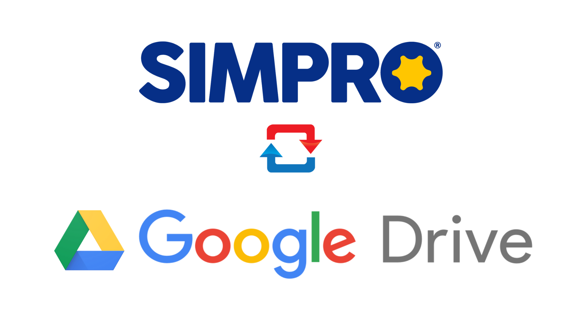 Simpro Google Drive Integration Slides image