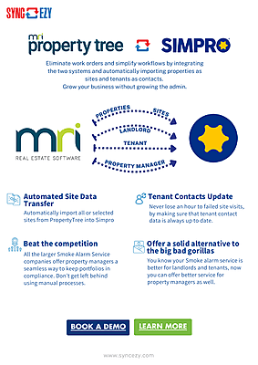 PropertyTree Simpro One Pager image