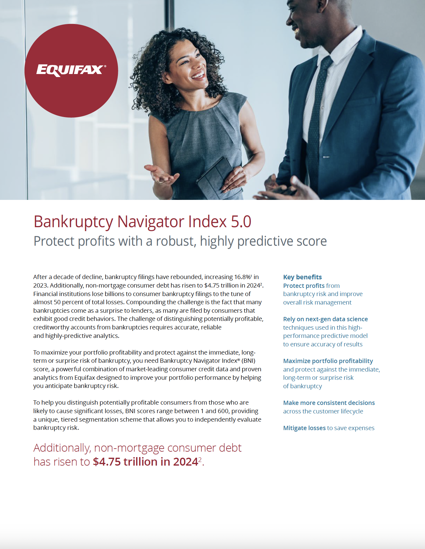 Bankruptcy Navigator Index Score image