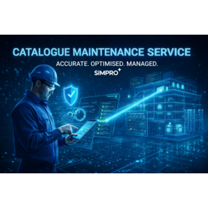 Catalogue Maintenance Service for Simpro logo