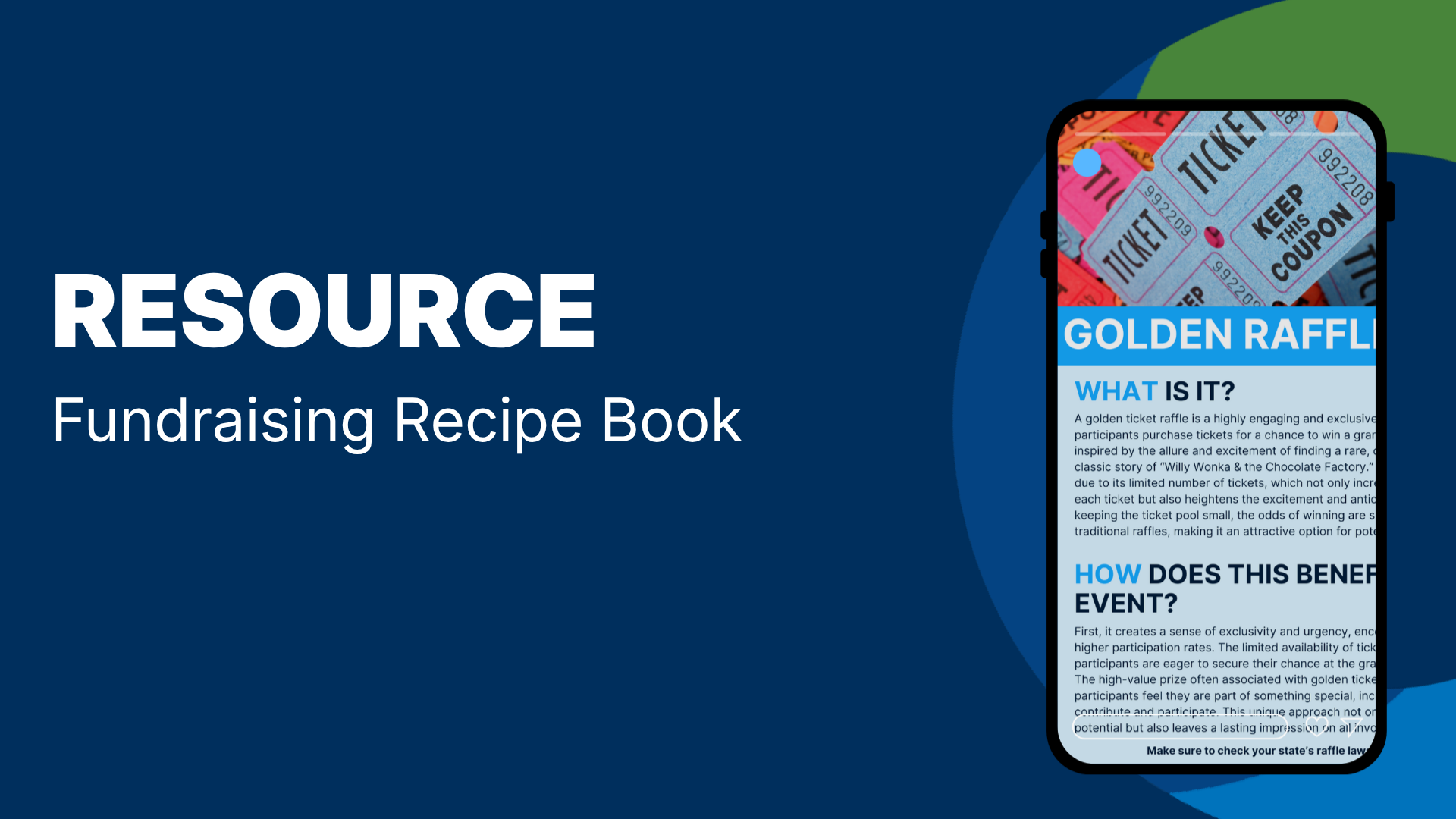 Fundraising Recipe Book image
