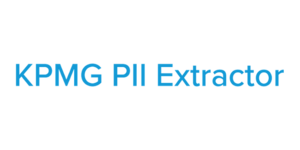 KPMG PII Extractor logo