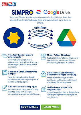 Simpro Google Drive One Pager image