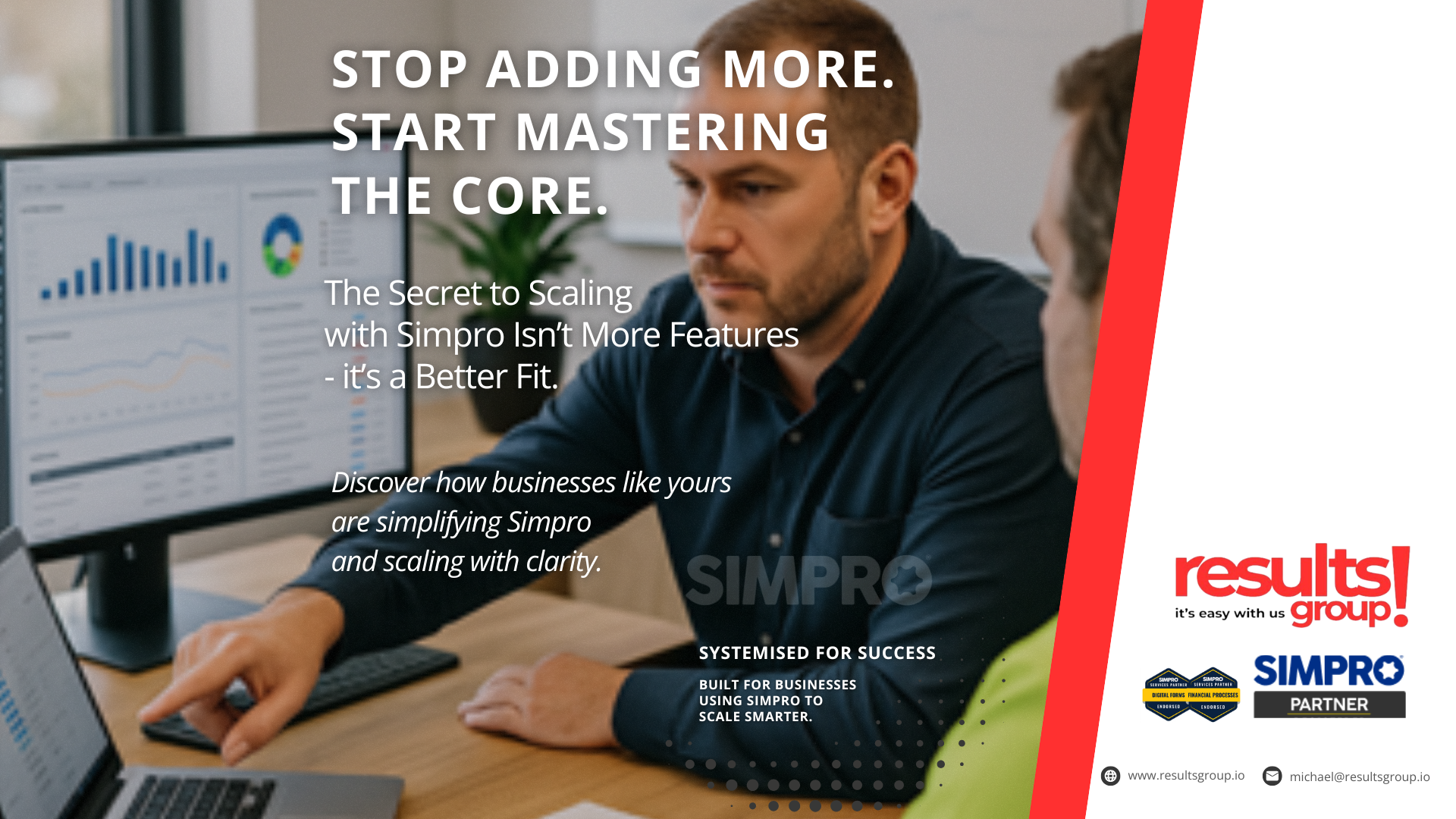 Article 4: The Secret to Scaling Your Trade Business: Mastering Your Core Processes with Simpro image