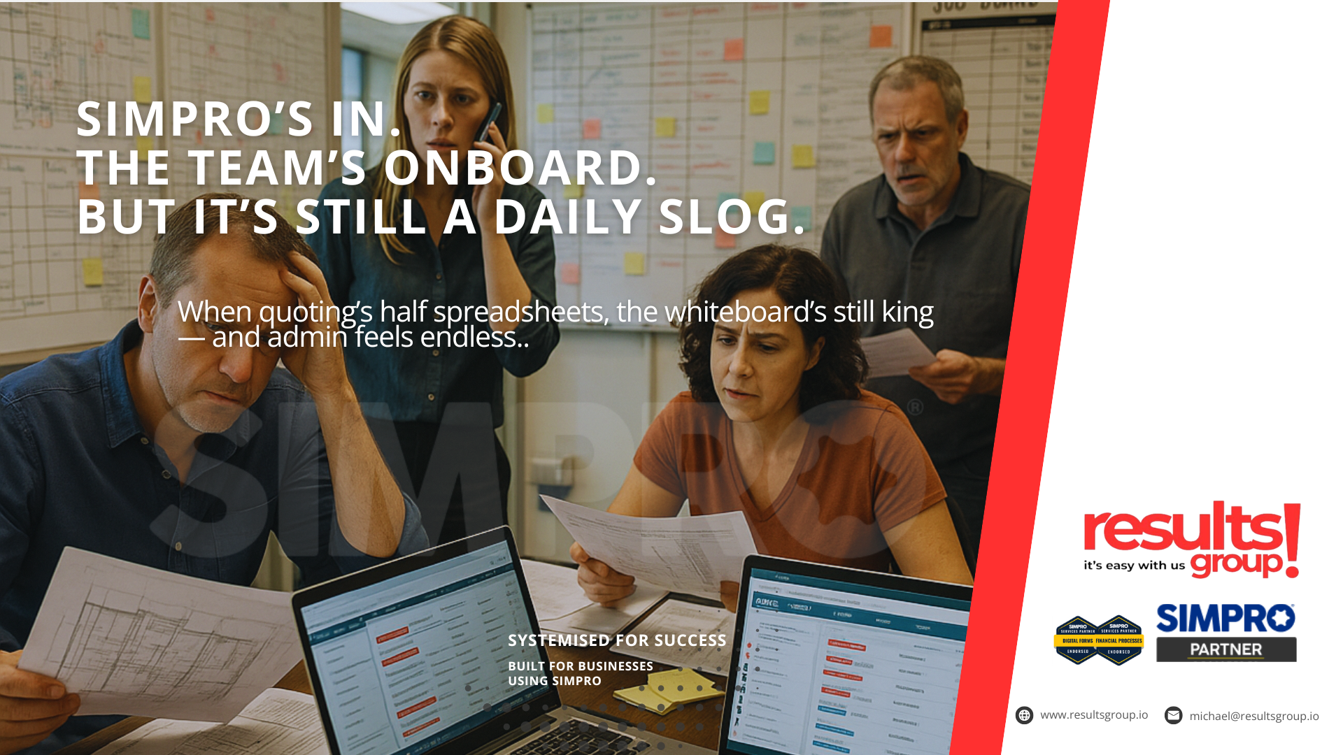Article 16: You’ve Got Simpro. So Why Does Running Your Business Still Feel Like a Scrapheap of Systems? image