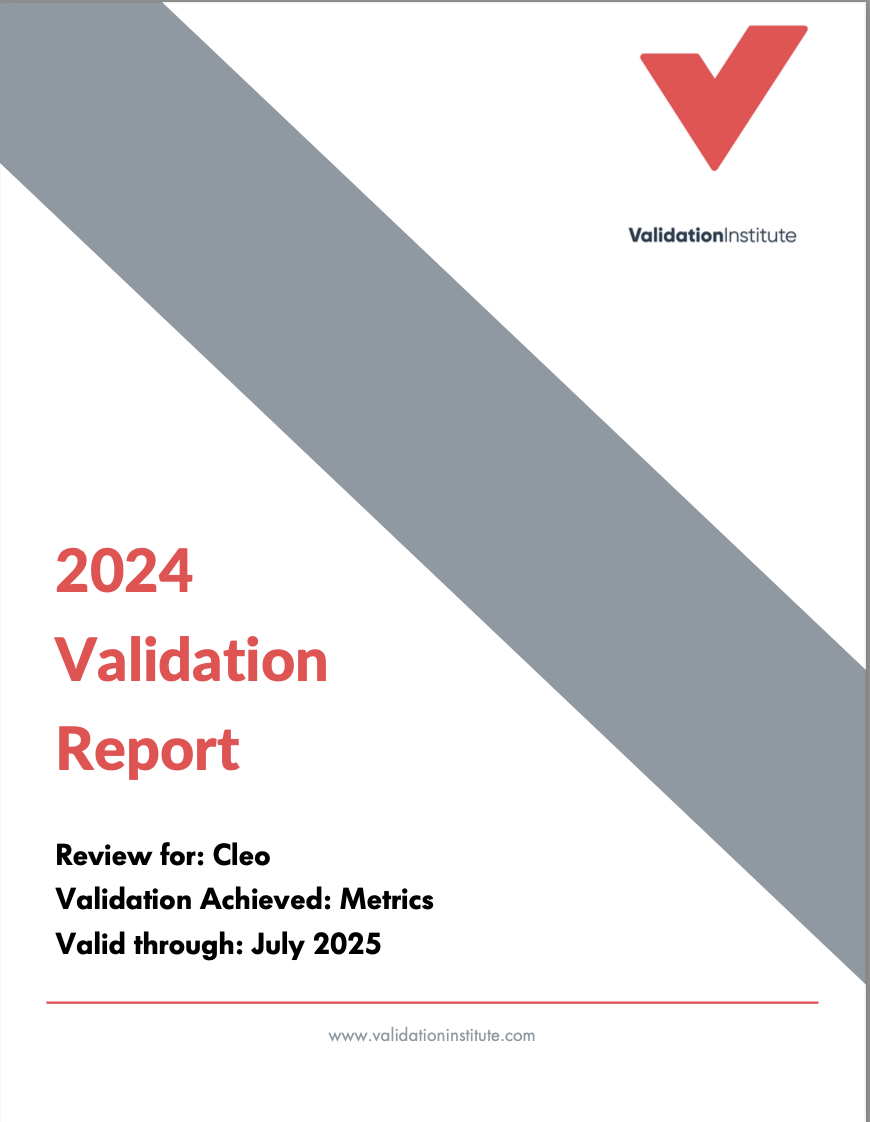 New independent report validates Cleo’s ability to improve employees’ mental health image