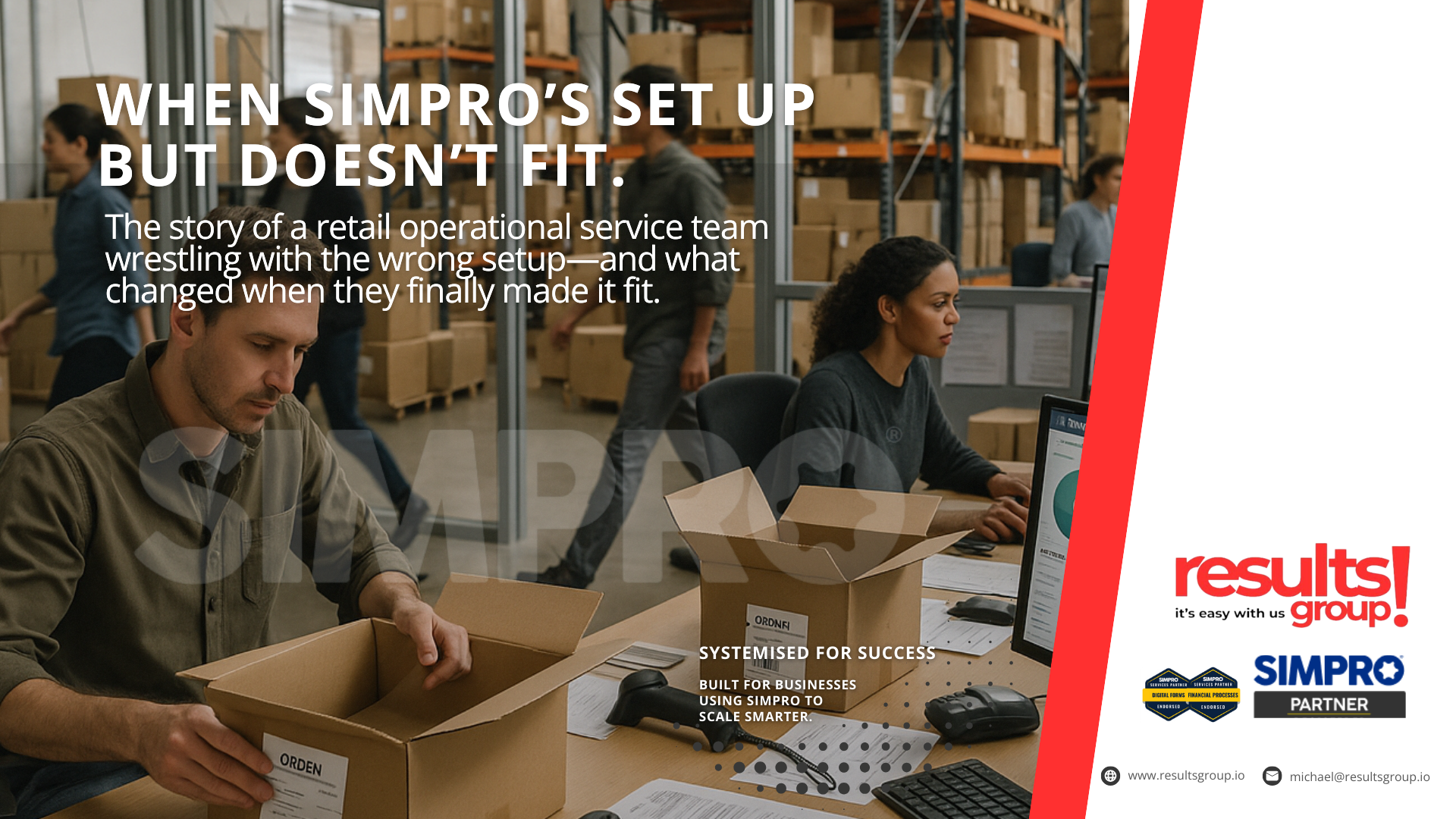 Article 10: When Simpro Isn't Built for You: How this Retail Operational Service business Made It Work. image
