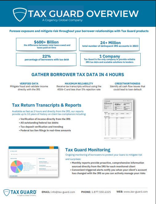 Tax Guard Overview image