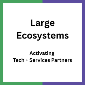 Activating Large Ecosystems of Tech + Services Partners logo
