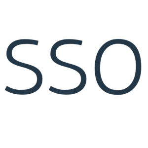 SSO Powered by WorkOS logo