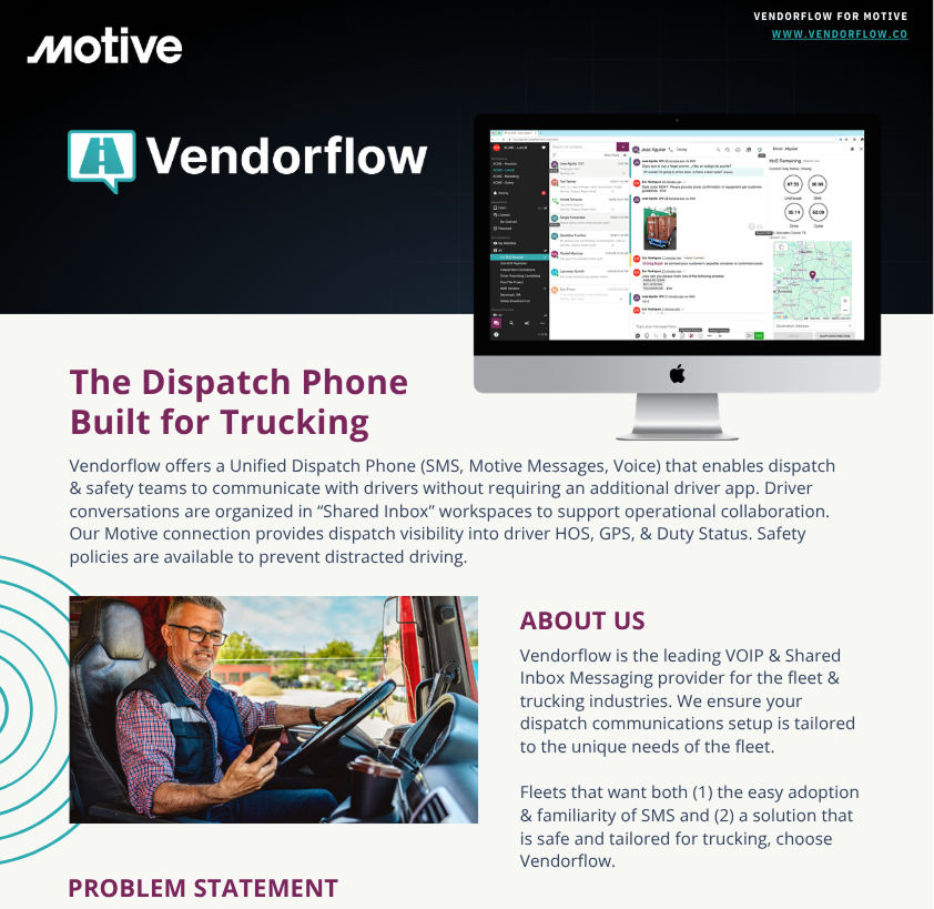 Vendorflow - Motive 2-Pager image