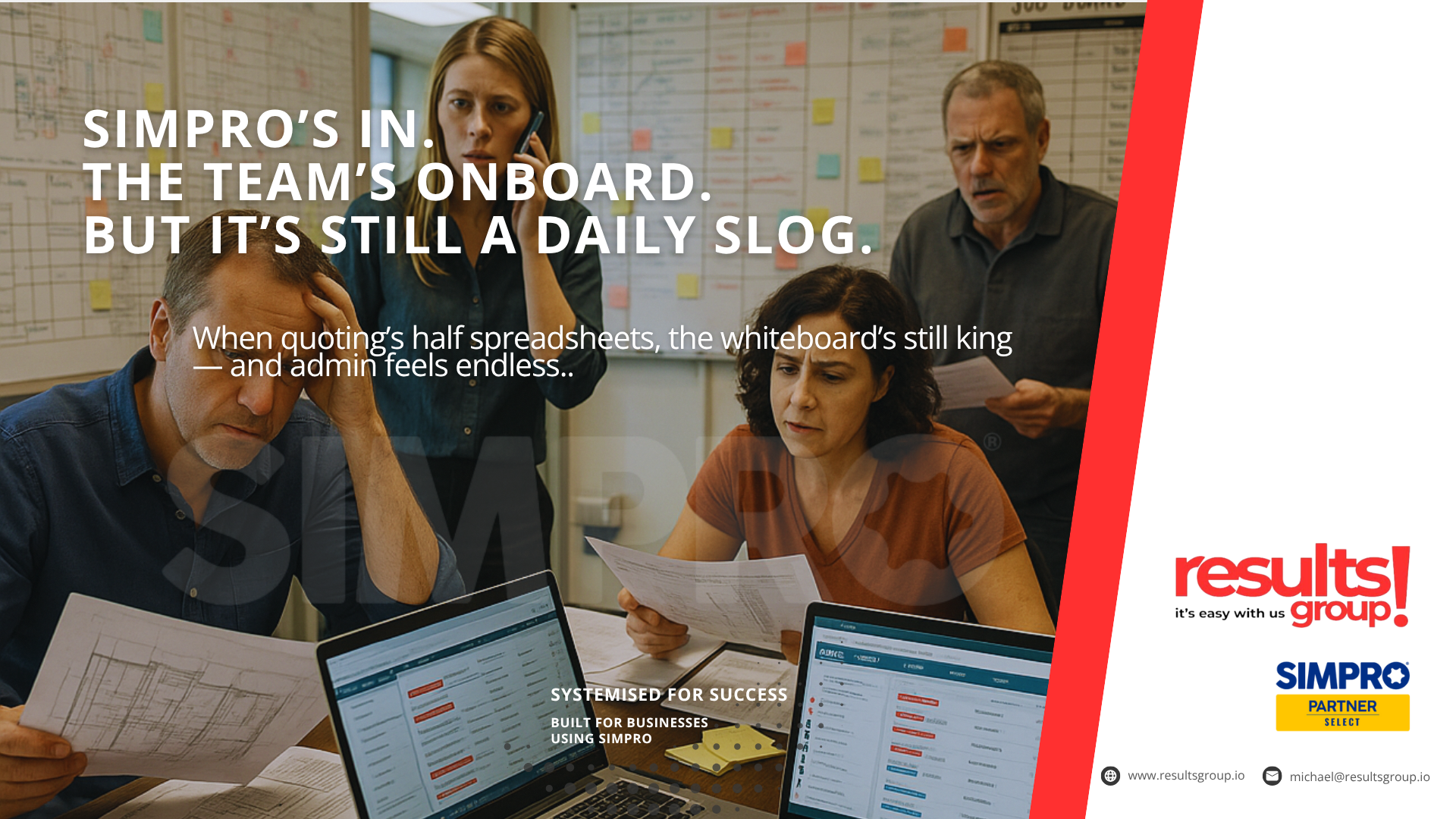 Article 16: You’ve Got Simpro. So Why Does Running Your Business Still Feel Like a Scrapheap of Systems? image