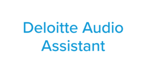 Deloitte Audio Assistant logo
