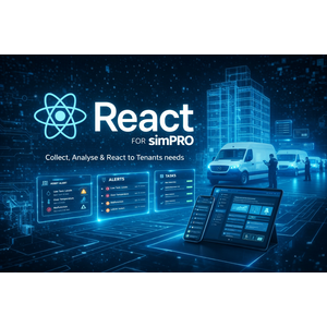 header Simplementary React image