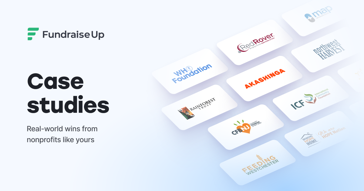 Fundraise Up Case Studies image