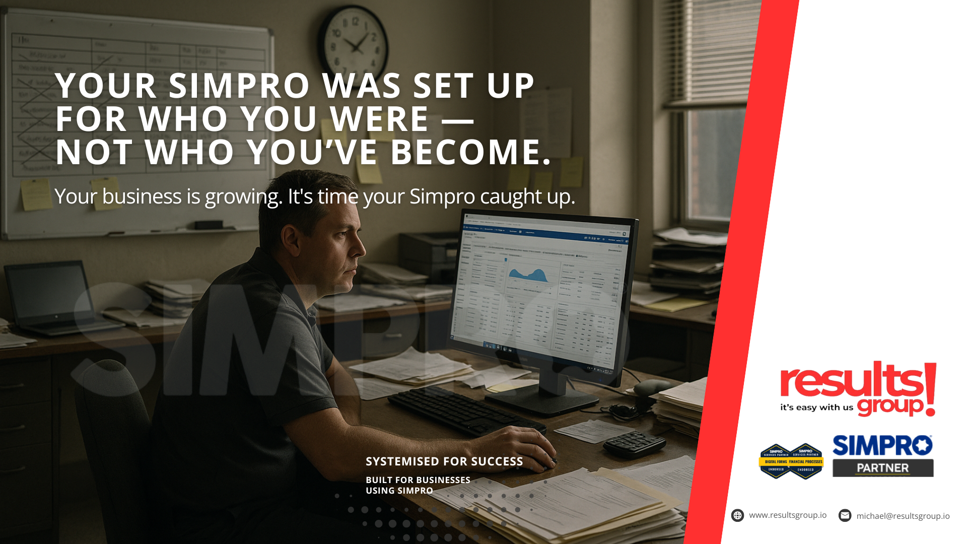 Article 17: You’ve grown. Your Simpro hasn’t image