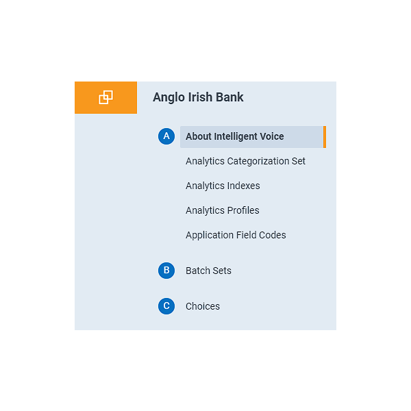 About Intelligent Voice Menu Item