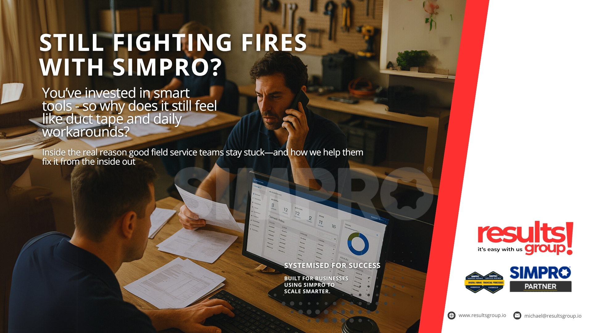 Article 8: Why Operational Field Service Businesses Call Results Group—Even When They’re Not Sure What’s Broken image