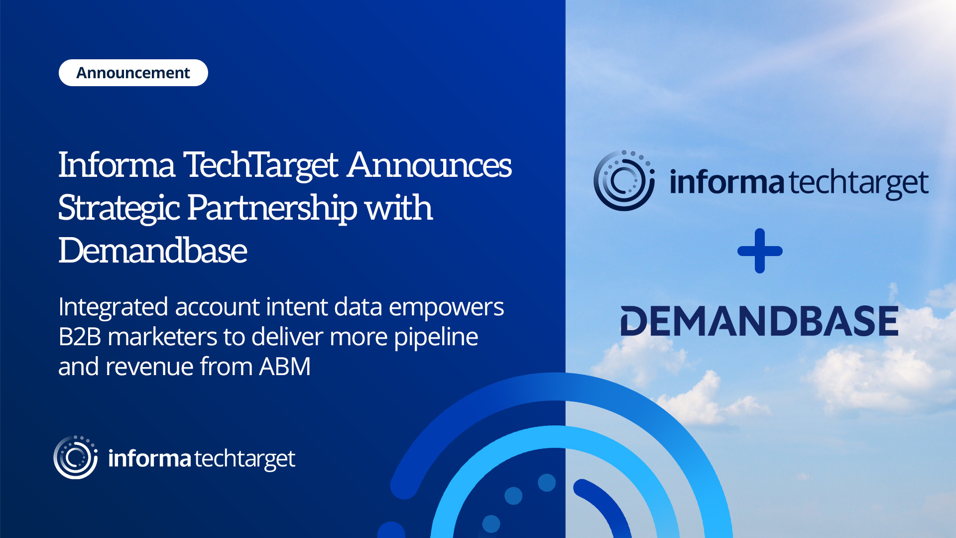 Demandbase + Informa TechTarget Press Release image