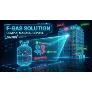 Simplementary F-Gas for Simpro logo