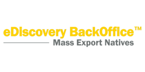 eDiscovery BackOffice™ Mass Export Natives logo