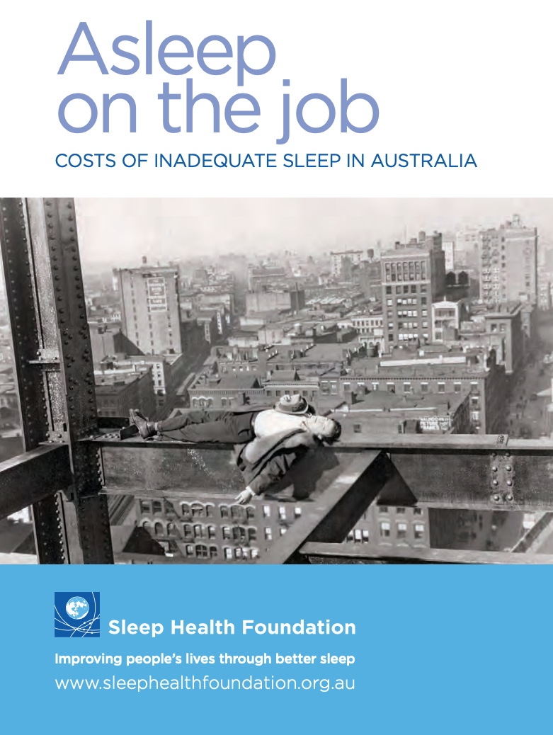 Asleep on the job image