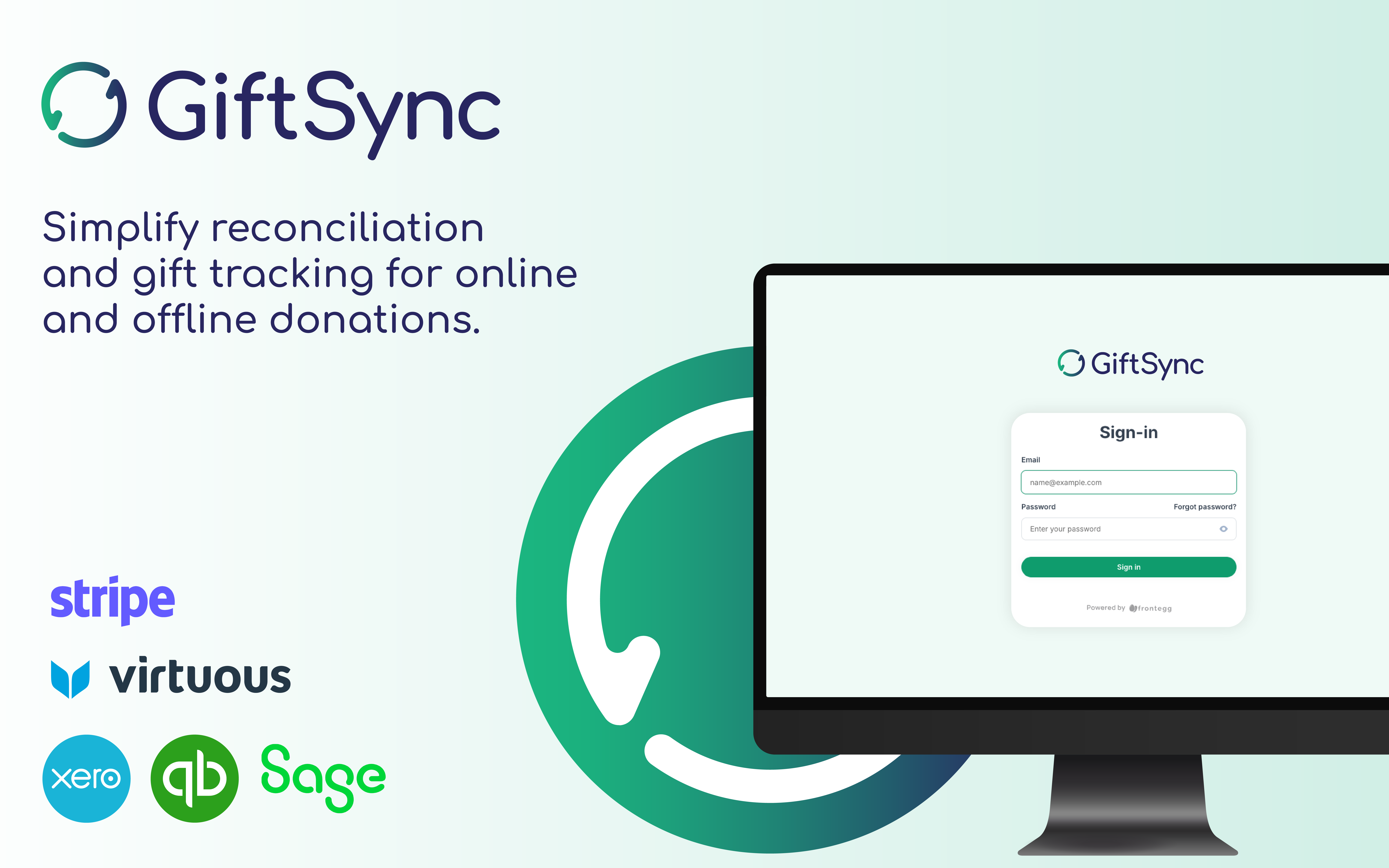 GiftSync for Xero Accounting software image