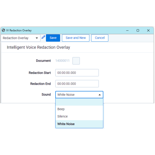 Create by Timestamp with Sound Selection