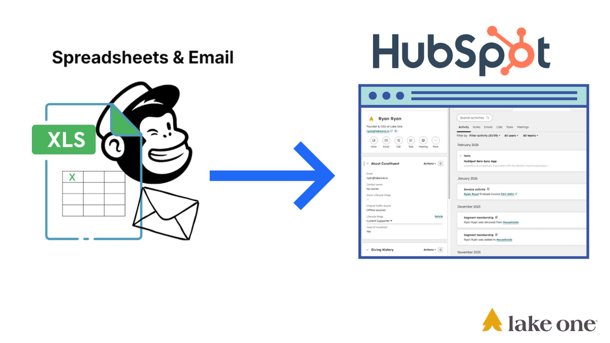 Moving from Spreadsheets and Email to HubSpot for Nonprofits: What Leaders Need to Know Before They Start image