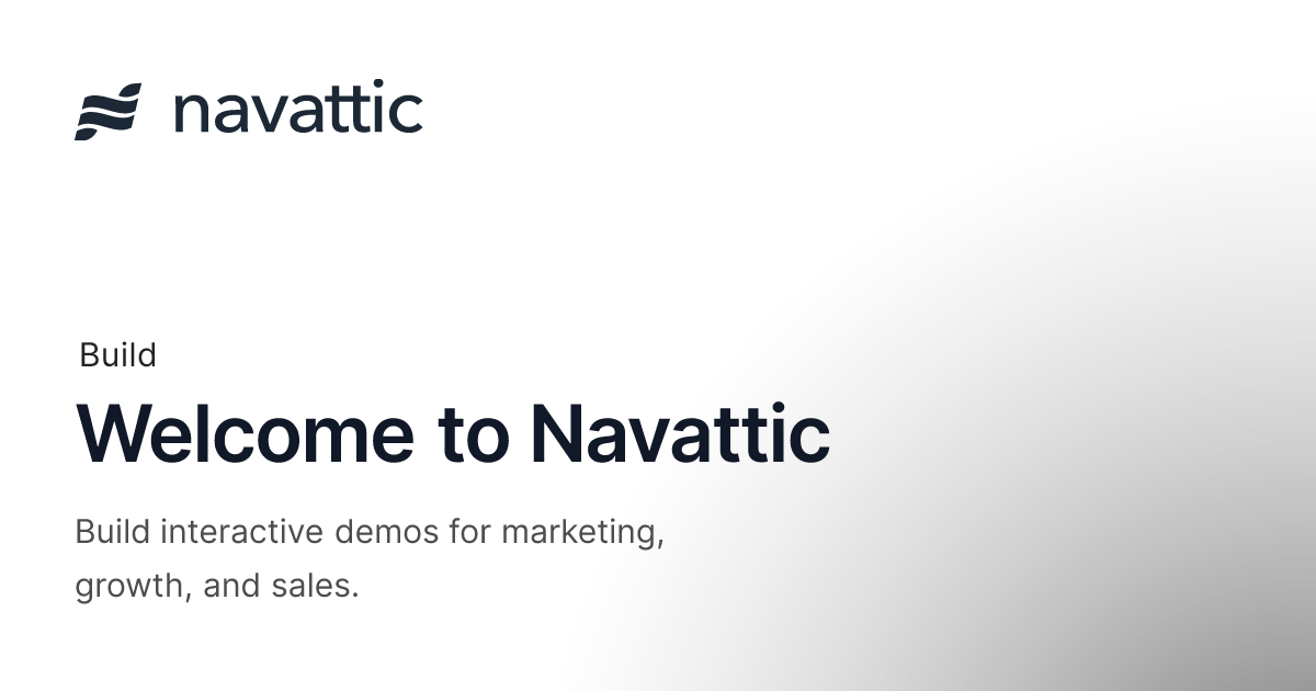 Navattic Documentation image