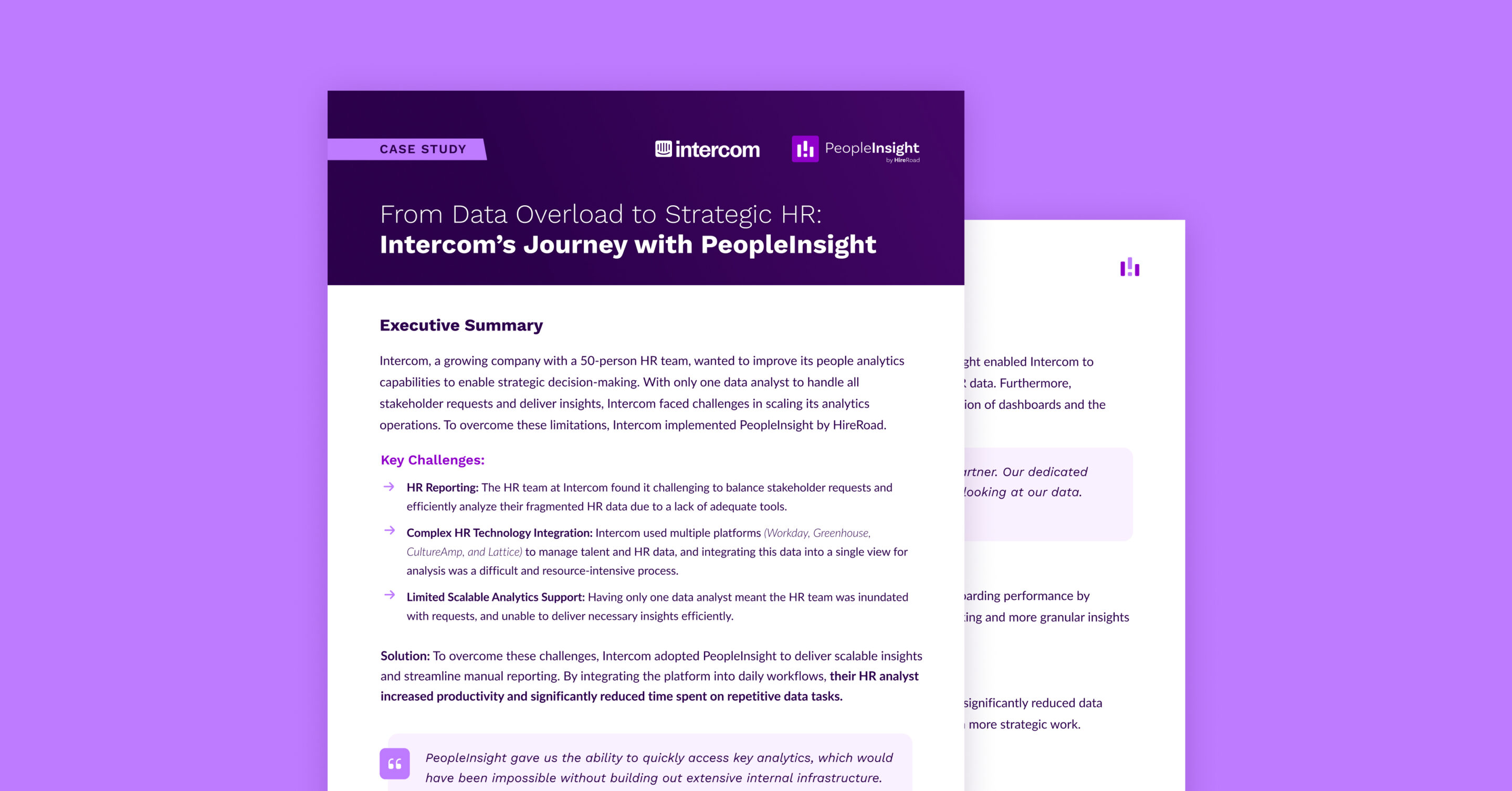 From Data Overload to Strategic HR: Intercom’s Journey with PeopleInsight image