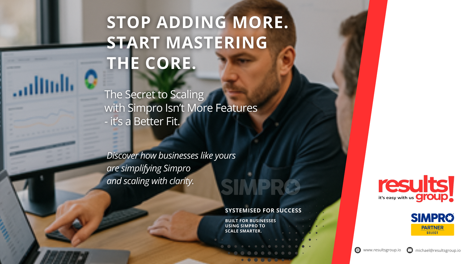 Article 4: The Secret to Scaling Your Trade Business: Mastering Your Core Processes with Simpro image