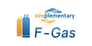 Simplementary F-Gas for Simpro logo