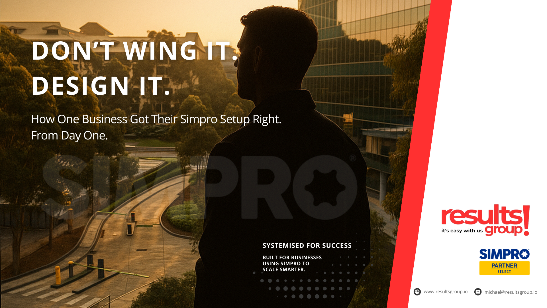 Article 12: I Didn’t Want to Wing It.” How We Got Simpro Right — From Day One. image