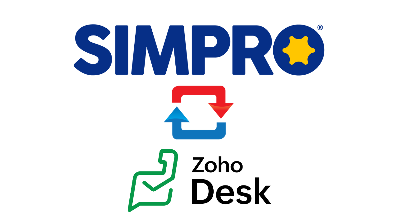 Simpro Zoho Desk Integration Slides image