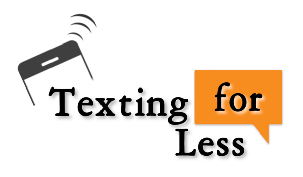 header Texting for Less image