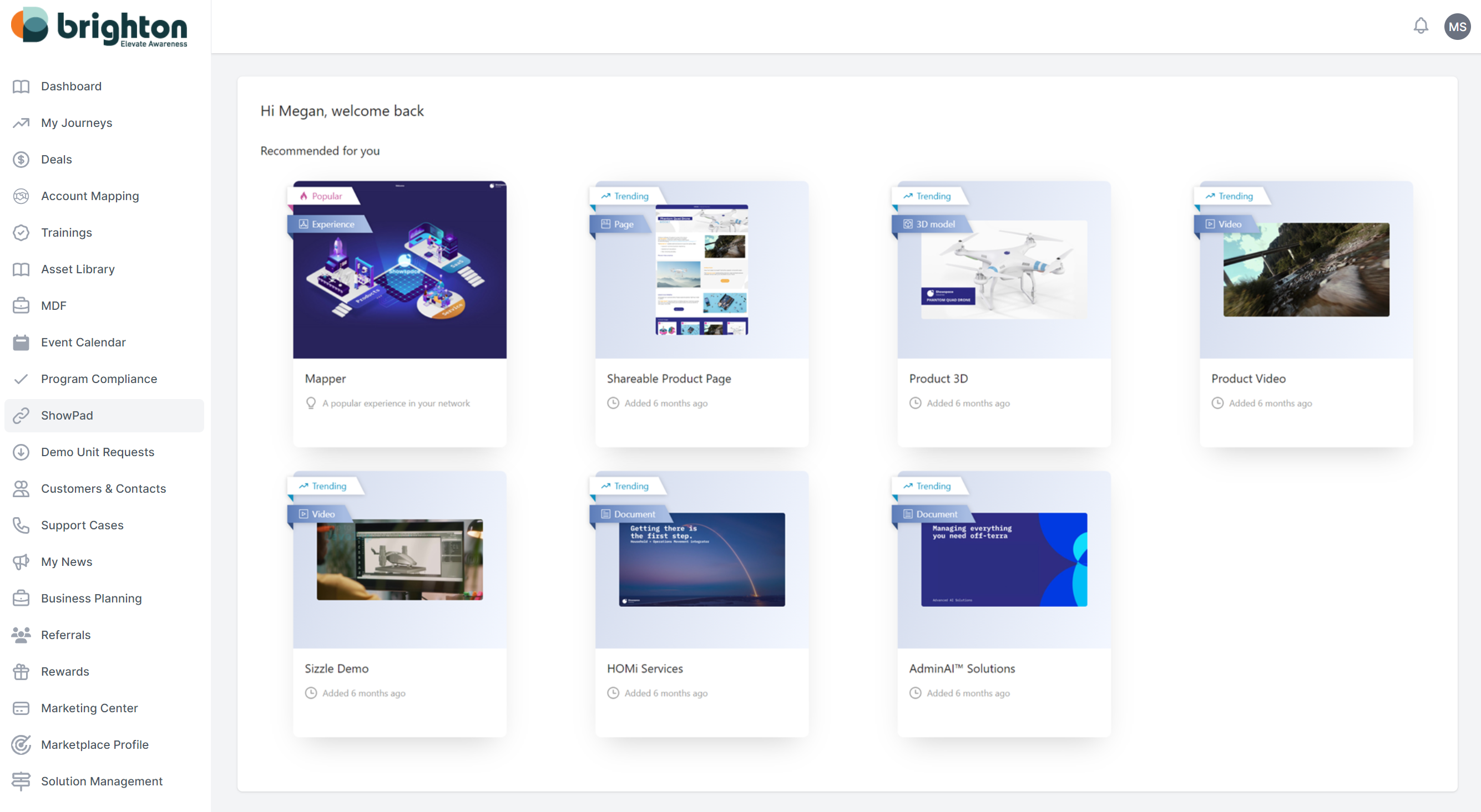 Impartner Showpad Integration