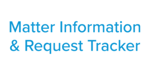 Matter Information and Request Tracker logo