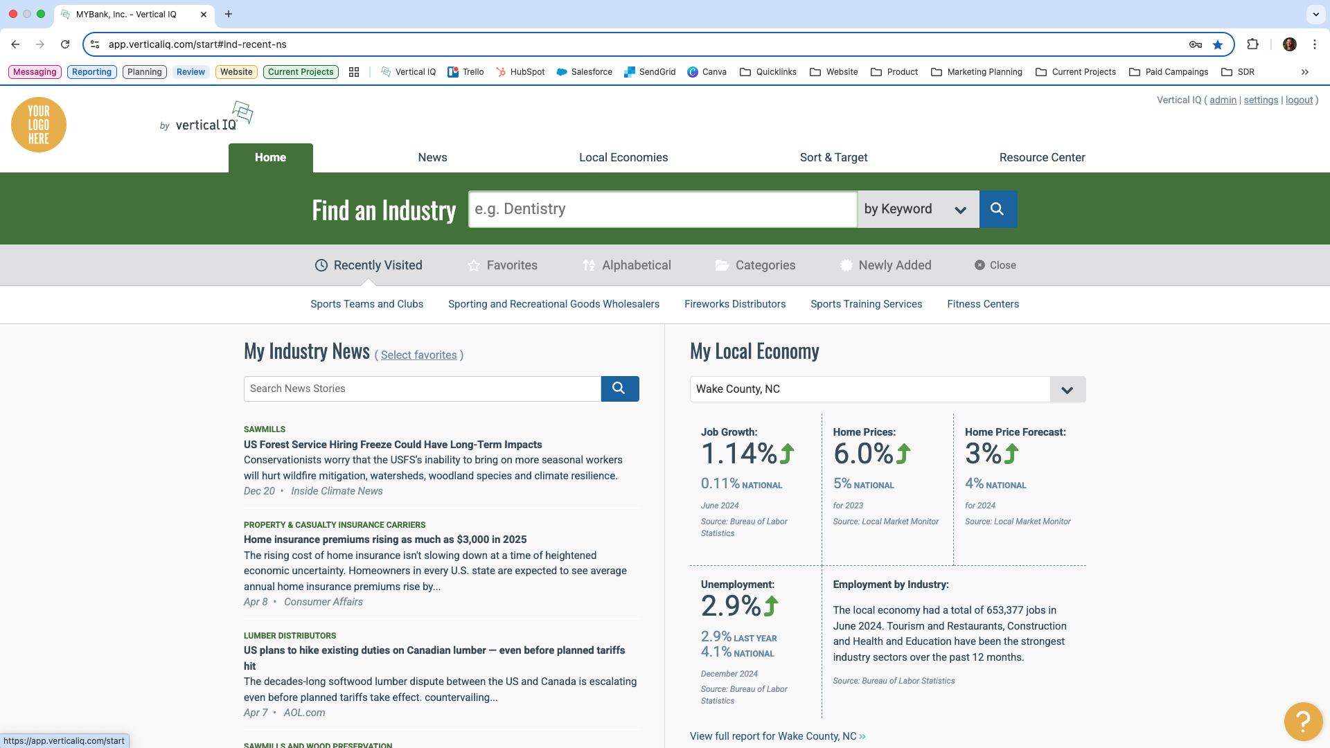Vertical IQ's Industry Intelligence image