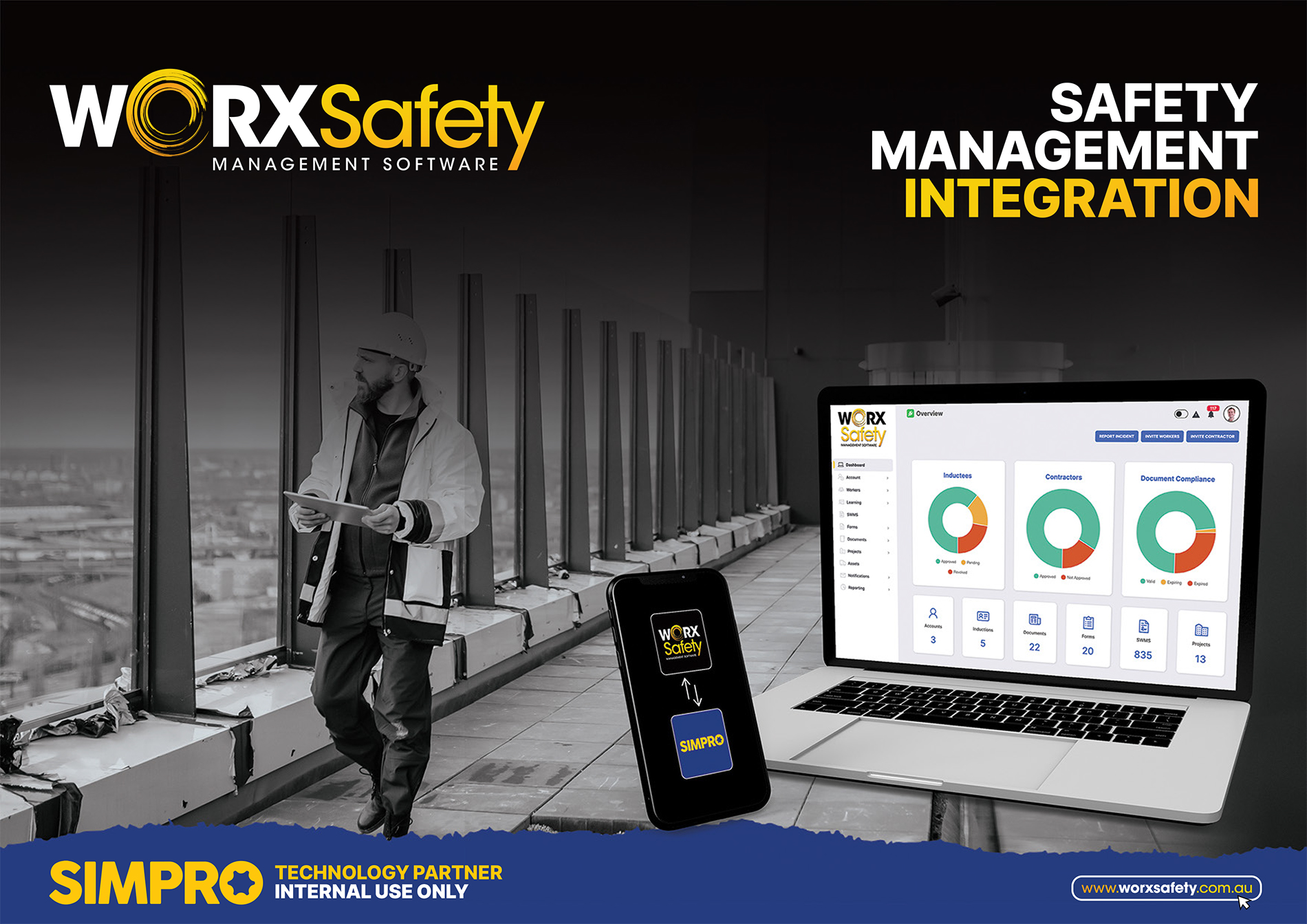 Worx Safety & Simpro Integration Brochure image