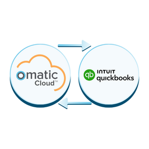 Omatic Cloud: Quickbooks and Virtuous Integration logo