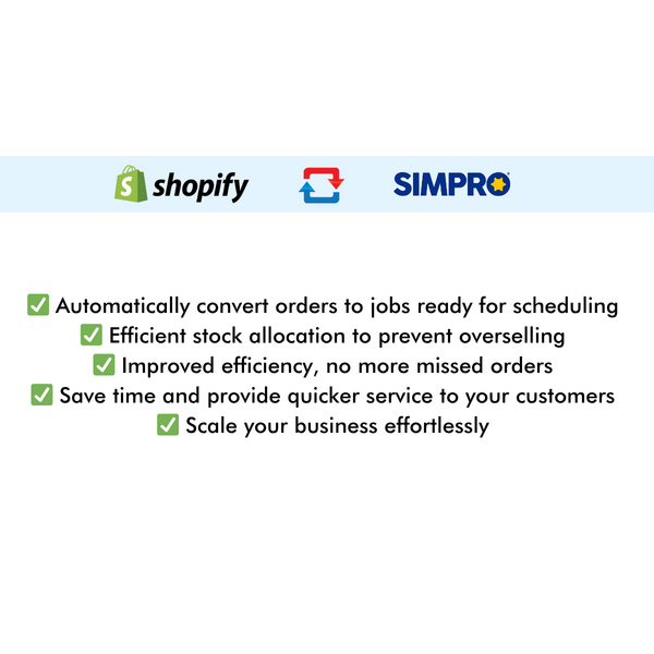 Benefits of Shopify and Simpro Integration for Streamlined Operations