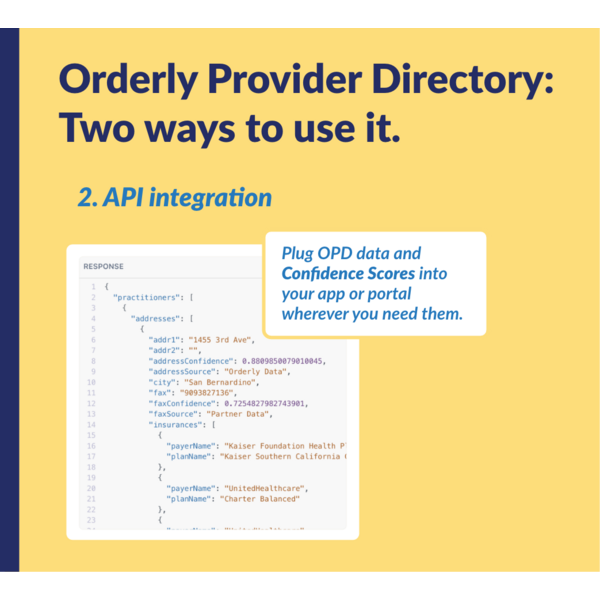 Use Orderly Data Via API Integration