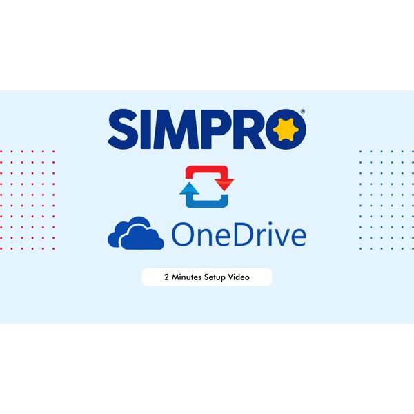Simpro OneDrive Demo Video