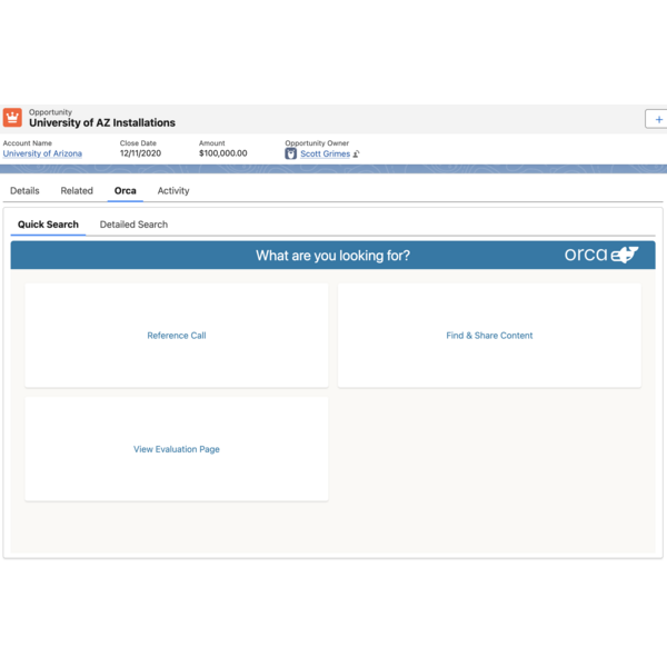 Get advocates for your deals based on Salesloft call recordings.