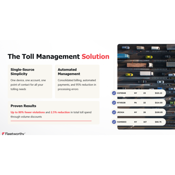 The Toll Management Solution