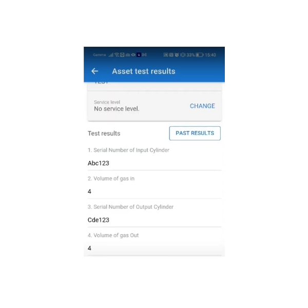 F-gas on Simpro Mobile