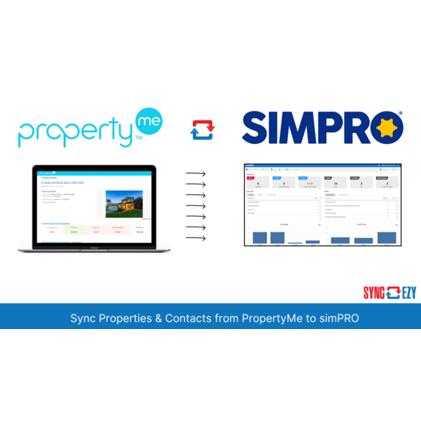 Syncing Properties and Contacts from PropertyMe to Simpro with SyncEzy