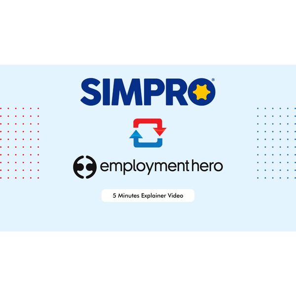 Simpro Employment Hero Demo Video